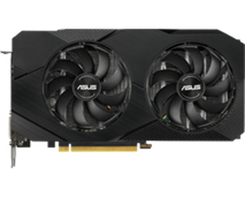 NVIDIA GeForce RTX 2060 Dual Evo OC Asus, 6GB GDDR6, 192 bit, 2 тепловые трубки