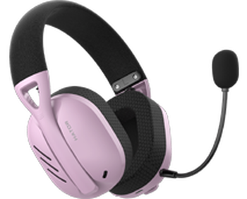 Ігрові навушники Hator Hyperpunk 2 Wireless Tri-mode Black/Lilac Ігрові навушники Hator Hyperpunk 2 Wireless Tri-mode Black/Lilac