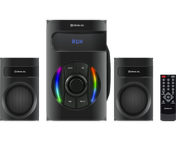 Игровые колонки REAL-EL M-375 Black