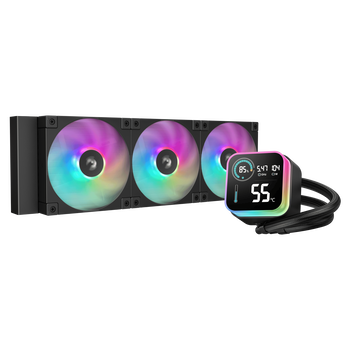 DeepCool LQ360 Black, TDP 300 Вт, вода