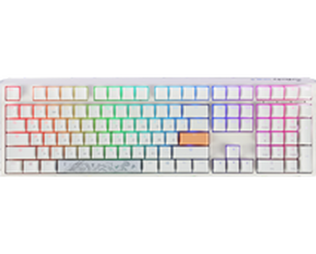 Gaming keyboard Ducky One 3 Cherry MX Speed Silver RGB White UA / Linear