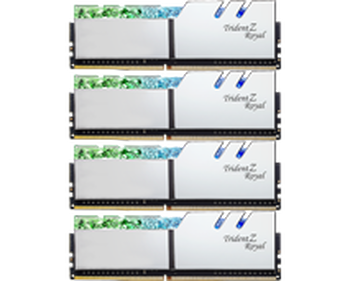 32GB (8GBx4) G.Skill Trident Z Royal DDR4 3000 MHz, CL16-18-18