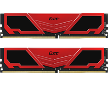 8GB (4GBx2) Team Elite Plus Red DDR4 2400 MHz, CL16-16-16 8GB (4GBx2) Team Elite Plus Red DDR4 2400 MHz, CL16-16-16