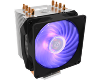 CoolerMaster Hyper H410R RGB, TDP 130 Вт, 4 тепловые трубки