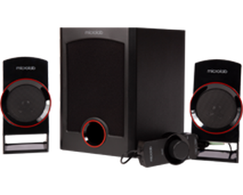 Gaming speakers Microlab M-111 Black