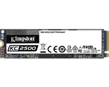 1TB / M.2 Kingston KC2500 Зчитування: 3500MB/s; Запис: 2900MB/s, TLC, DRAM