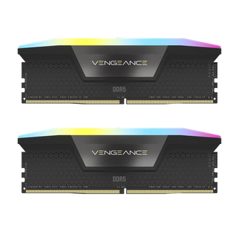 64GB (32GBx2) Corsair Vengeance RGB Black DDR5 5600 MHz, СL36-36-36