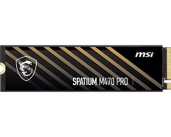 1ТB / M.2 MSI Spatium M470 Pro Зчитування: 6000MB/s; Запис: 4500MB/s