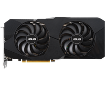 AMD Radeon RX 5600 XT Dual Evo Asus, 6GB GDDR6, 192 bit, 5 тепловых трубок