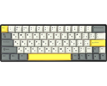 Ігрова клавіатура EPOMAKER EP64 Mulan Black / Linear (EP64-B-M)