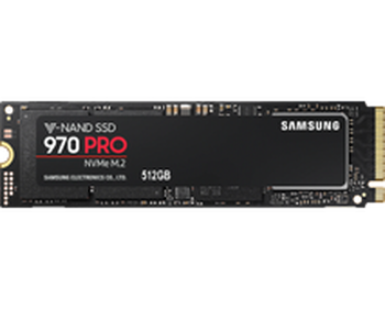 512GB / M.2 Samsung 970 PRO Чтение: 3500MB/s; Запись: 2300MB/s