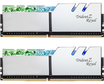16GB (8GBx2) G.Skill Trident Z Royal DDR4 3000 MHz, CL16-18-18 16GB (8GBx2) G.Skill Trident Z Royal DDR4 3000 MHz, CL16-18-18