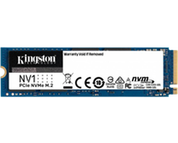 500GB / M.2 Kingston NV1 Зчитування: 2100MB/s; Запис: 1700MB/s