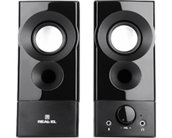 Игровые колонки REAL-EL S-90 Black