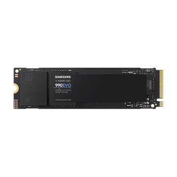 1TB / M.2 Samsung 990 EVO Зчитування: 5000MB/s; Запис: 4200MB/s, TLC