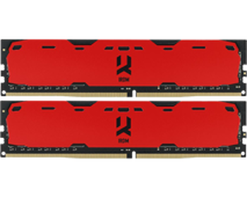 16GB (8GBx2) GOODRAM Iridium Red DDR4 2400 MHz