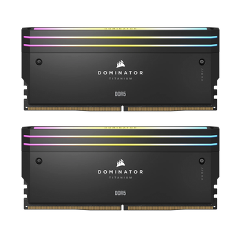 32GB (16GBx2) Corsair Dominator Titanium RGB DDR5 6000 MHz, СL30-36-36