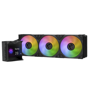 MSI MPG CoreLiquid D360, TDP 350 Вт, вода