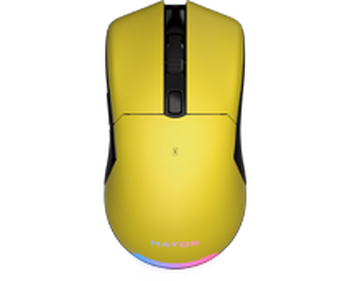 Gaming mouse Hator Pulsar 2 Pro Wireless Yellow