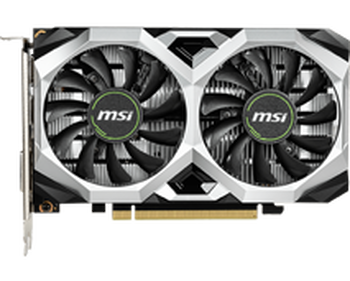 NVIDIA GeForce GTX 1650 Ventus XS OCV3 MSI, 4GB GDDR5, 128 bit, без тепловых трубок