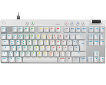 Ігрова клавіатура Logitech G PRO X TKL RAPID White (920-013242) / Магнітна