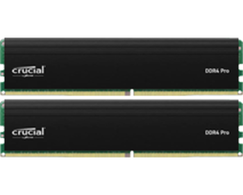 64GB (32GBx2) Crucial Pro DDR4 3200 MHz, CL22-22-22