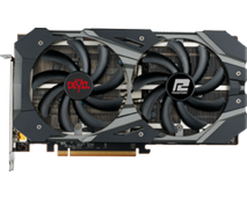 AMD Radeon RX 5600 XT Red Devil PowerColor, 6GB GDDR6, 192 bit, 4 тепловые трубки