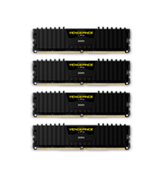64GB (16GBx4) Corsair Vengeance LPX Black DDR4 3600 MHz, CL18-22-22