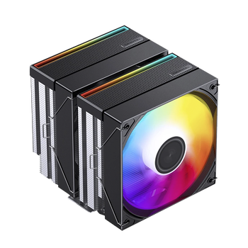 Jonsbo CB80 Black, TDP 220 Вт, 6 тепловых трубок