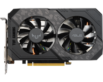 NVIDIA GeForce GTX 1650 Super, TUF Gaming Asus, 4GB GDDR6, 128 bit, 1 тепловая трубка