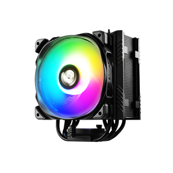Enermax ETS-T50 AXE ARGB (ETS-T50A-BK-ARGB), TDP 220 Вт, 5 тепловых трубок