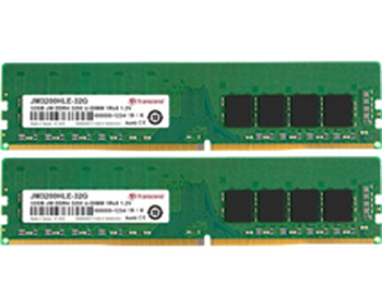 64GB (32GBx2) Transcend JetRam DDR4 3200 MHz 64GB (32GBx2) Transcend JetRam DDR4 3200 MHz