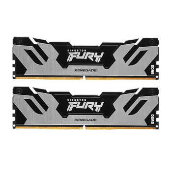 32GB (16GBx2) Kingston Fury Renegade Silver DDR5 6400 MHz, CL32-39-39