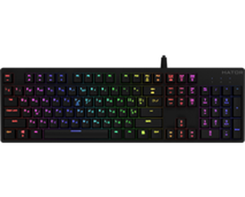 Ігрова клавіатура Hator Rockfall Evo Optical Black