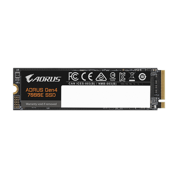 2TB / M.2 Gigabyte Aorus 7000E Зчитування: 7100MB/s; Запис: 6500MB/s