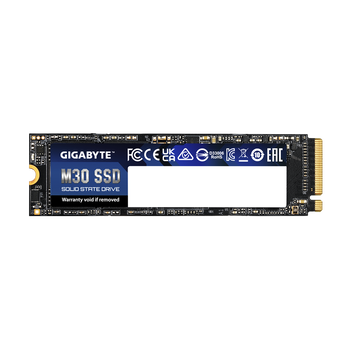 1TB / M.2 Gigabyte M30 (GP-GM301TB-G) Зчитування: 3500MB/s; Запис: 3000MB/s, TLC, DRAM