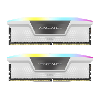 32GB (16GBx2) Corsair Vengeance RGB White DDR5 5200 MHz, СL36-36-36