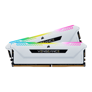 32GB (16GBx2) Corsair Vengeance RGB Pro SL White DDR4 3600, CL-18-22-22 32GB (16GBx2) Corsair Vengeance RGB Pro SL White DDR4 3600, CL-18-22-22