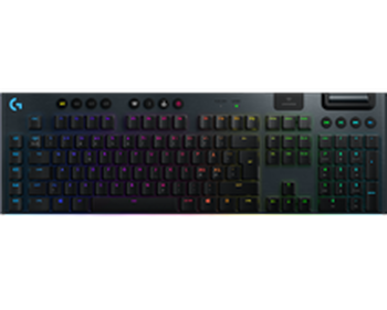 Ігрова клавіатура Logitech G915 TKL Lightspeed Wireless RGB Mechanical Carbon Clicky Switch