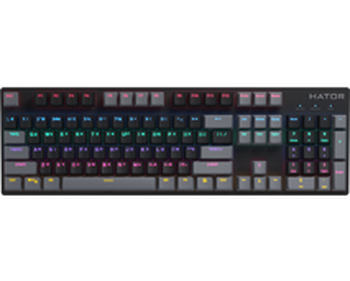 Gaming keyboard Hator Starfall Rainbow Origin Red