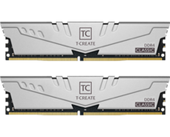 16GB (8GBx2) Team T-Create Classic 10L Gray DDR4 3200 MHz, CL22-22-22 16GB (8GBx2) Team T-Create Classic 10L Gray DDR4 3200 MHz, CL22-22-22