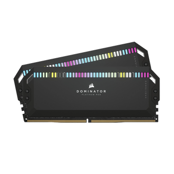 32GB (16GBx2) Corsair Dominator Platinum RGB Black DDR4 3200 MHz, CL-16-18-18