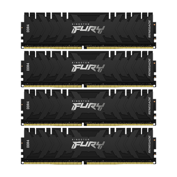 128GB (32GBx4) Kingston Fury Renegade Black DDR4 3200 MHz, CL16-19-19
