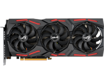 AMD Radeon RX 5700 XT ROG Strix Gaming OC Asus, 8GB GDDR6, 256 bit, 6 тепловых трубок