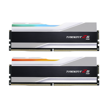 96GB (48GBx2) G.Skill Trident Z5 RGB White DDR5 6400 MHz, CL32-39-39 96GB (48GBx2) G.Skill Trident Z5 RGB White DDR5 6400 MHz, CL32-39-39