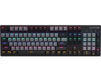 Gaming keyboard Hator Starfall Rainbow Origin Red