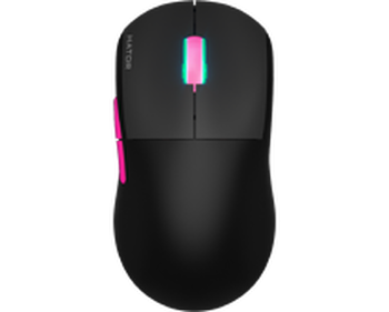 Gaming mouse Hator Quasar 2 Ultra 4K Wireless Black/Pink