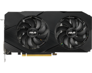 NVIDIA GeForce GTX 1660 Super, Dual Evo Asus, 6GB GDDR6, 192 bit, 2 тепловые трубки