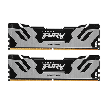 48GB (24GBx2) Kingston Fury Renegade Silver DDR5 6400 MHz, CL32-39-39