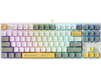 Ігрова клавіатура A4Tech S87 Bloody Energy White / Linear (S87 (Energy White))